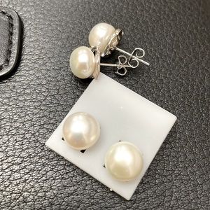 Two sets of peal earrings